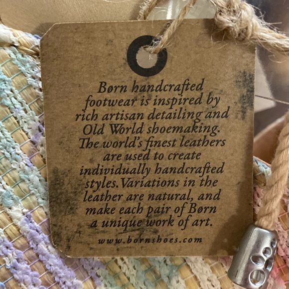 Born tan floral wedges - Picture 8 of 9